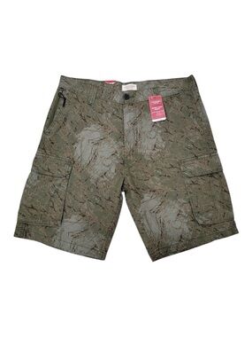 Levi Strauss Signature Cargo Camo Shorts Relaxed Travel Casual Men’s W36